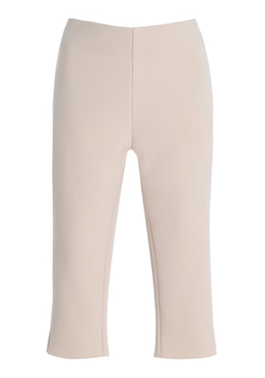 BIRROT Exclusive Lay2 Bonded-Crepe Capri Pants - Moda Operandi