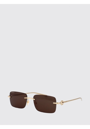 Sunglasses GUCCI Men color Gold