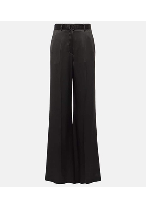 Gabriela Hearst Mabon silk wide-leg pants