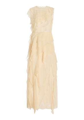 Altuzarra Gigi Ruffled Silk Maxi Dress - Moda Operandi