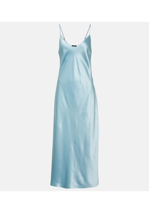 Joseph Clea silk satin slip dress