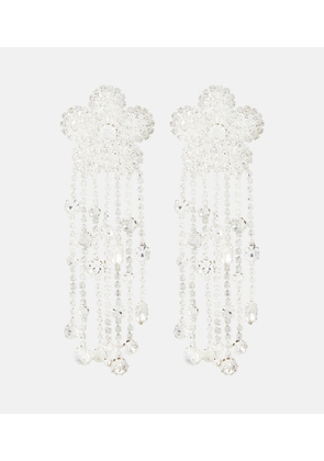 Magda Butrym Floral crystal-embellished earrings