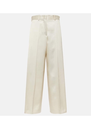 Jil Sander Satin wide-leg pants