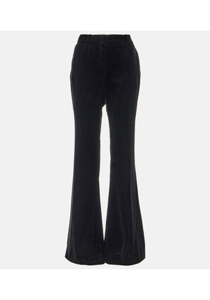 Nina Ricci Velvet bootcut pants