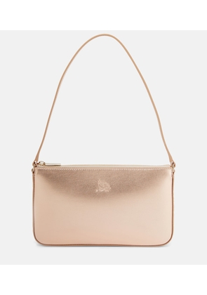 Christian Louboutin Loubila metallic leather shoulder bag