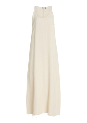 Toteme Scoop-Neck Sablé Maxi Dress - Moda Operandi