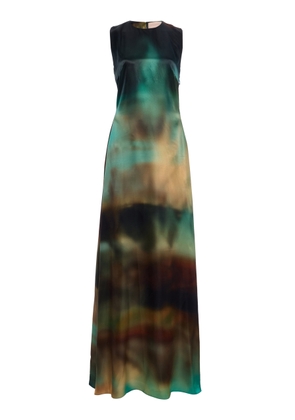 ROKSANDA Sylas Printed Silk Blend Dress - Moda Operandi