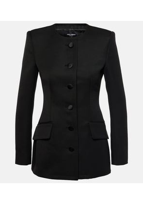 Dolce&Gabbana Crepe blazer