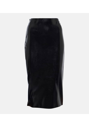 Alaia Latex pencil skirt