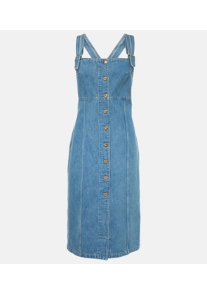Patou Denim midi dress