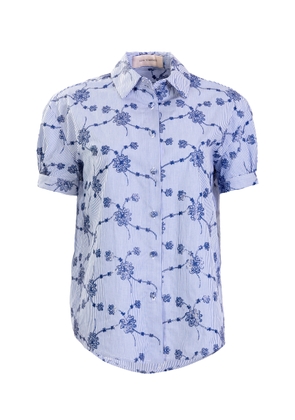 Silvia Tcherassi Ileana Cotton Floral Shirt - Moda Operandi