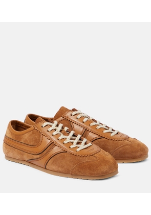 Dries Van Noten Leather and suede sneakers