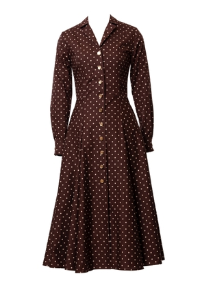 Lena Hoschek Brigitte Polka Dot Cotton Dress - Moda Operandi