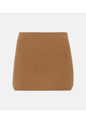 Aya Muse Agos cotton-blend miniskirt