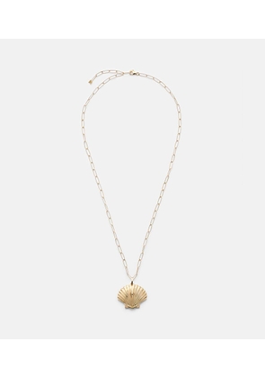 Mateo Venus Large 14kt gold pendant necklace