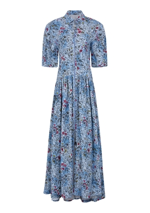 Rabanne Zipped Crepe Maxi Dress - Moda Operandi