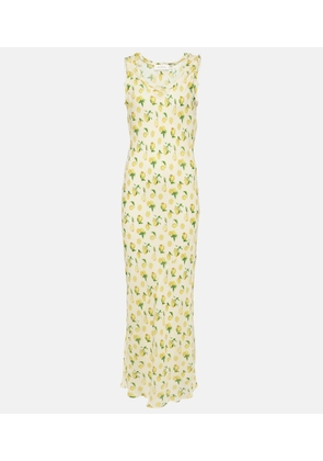 Sportmax Tonale printed silk maxi dress
