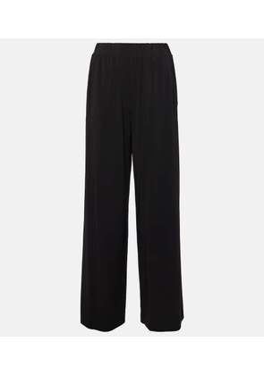 Max Mara Ring crepe jersey wide-leg pants