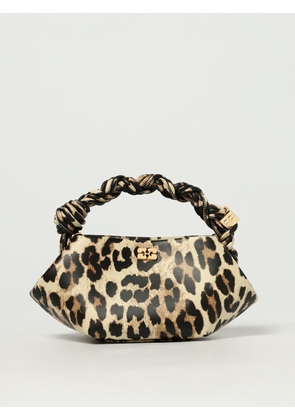 Handbag GANNI Woman color Brown