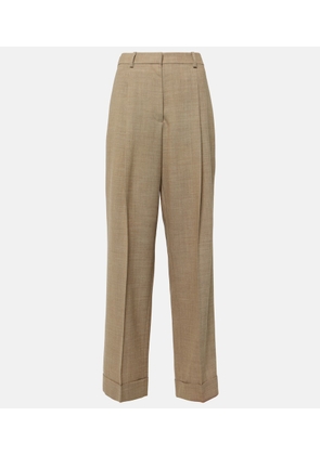 The Row Tor virgin wool wide-leg pants