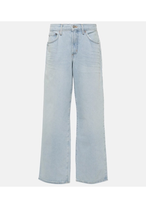 Agolde Fusion Jean mid-rise wide-leg jeans