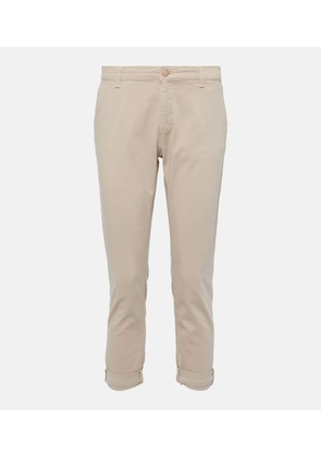 AG Jeans Caden mid-rise twill tapered pants