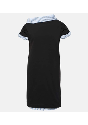 Dries Van Noten Cotton jersey midi dress