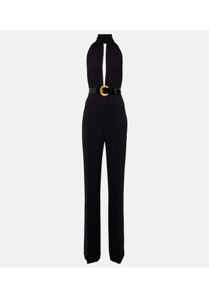 Tom Ford Halterneck sable jumpsuit