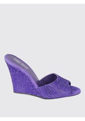 Heeled Sandal PARIS TEXAS Woman color Amethyst