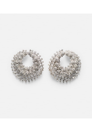 Yeprem 18kt white gold earrings with diamonds