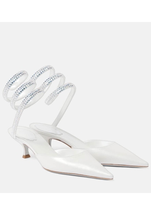 Rene Caovilla Cleo embellished leather sandals