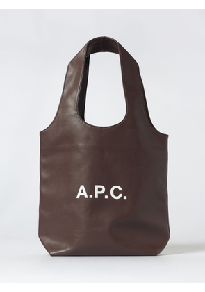 Tote Bag A. P.C. Woman color Brown