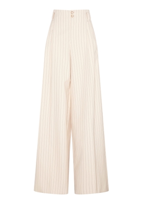 Zimmermann Hypnotic Pinstripe Wool Pant - Moda Operandi