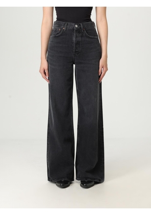 Jeans AGOLDE Woman color Black