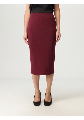 Skirt ARMANI EXCHANGE Woman color Burgundy