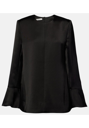 CO Satin crepe blouse