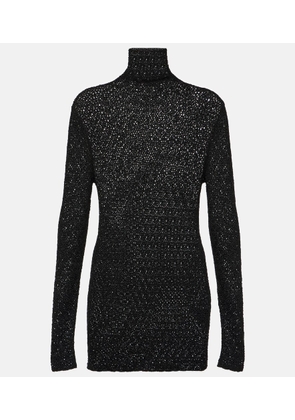 Toteme Crochet turtleneck top