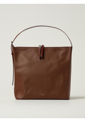 Shoulder Bag A. P.C. Woman color Brown