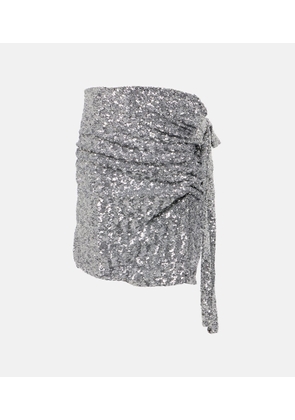 Rabanne Sequined miniskirt