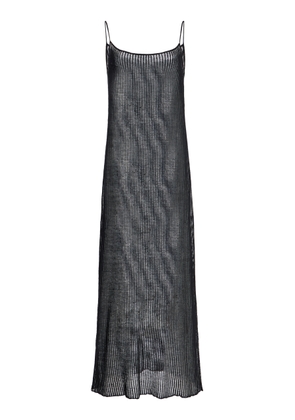 The Frankie Shop Sienna Semi-Sheer Linen Maxi Dress - Moda Operandi