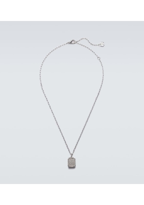 Shay Jewelry 18kt white gold pendant necklace with diamonds