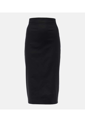 Max Mara Eden cotton-blend pencil skirt