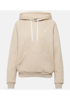 Polo Ralph Lauren Cotton-blend jersey hoodie