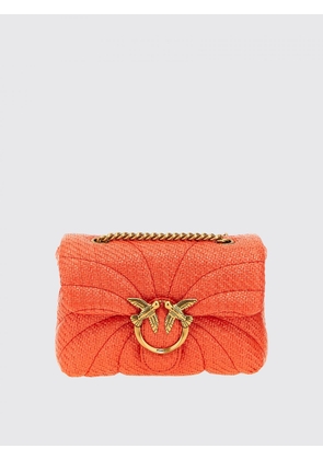 Crossbody Bag PINKO Woman color Orange