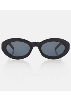 Saint Laurent SL M136 oval sunglasses