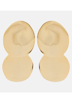 Jennifer Behr Issey 18kt gold-plated drop earrings