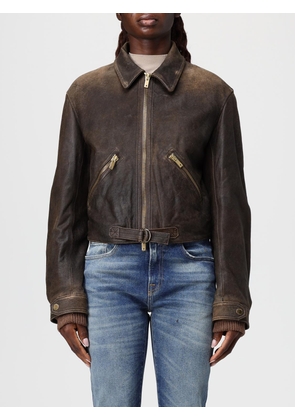 Jacket GOLDEN GOOSE Woman color Dark