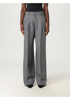 Pants LIU JO Woman color Grey