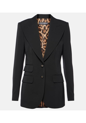 Dolce&Gabbana Wool-blend blazer
