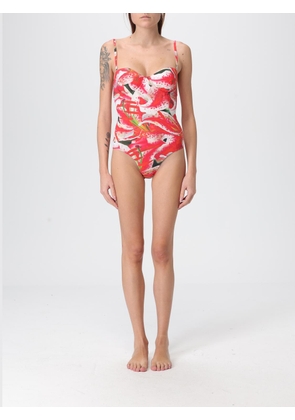 Swimsuit TORY BURCH Woman color Fuchsia